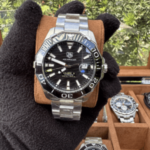 Relógio Aquaracer 43mm Automático Safira Aço 904L