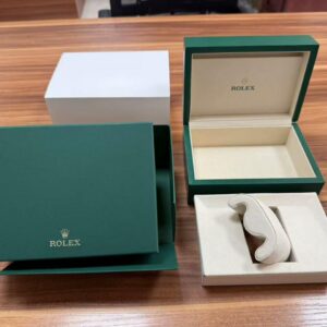 Caixa Role Luxo Verde Premium para Relógio