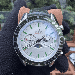 Premium AAA Relógio Masculino Fases da Lua 44mm Automático Vidro Safira