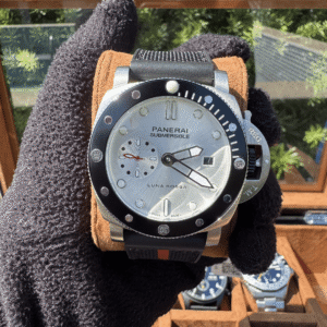 Premium AAA Relógio Masculino Submersível 44mm Automático Vidro Safira