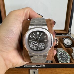 Premium AAA Relógio Unissex Nautilus 40mm Automático Vidro Safira - imagem 1 | Portal da China