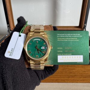 Relógio Unissex Day-Date 40mm Automático Vidro Safira - imagem 1 | Portal da China