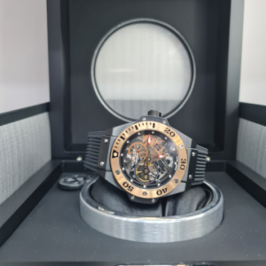 Relógio Skeleton Automático Vidro Safira - SKU HUB135731 - imagem 1