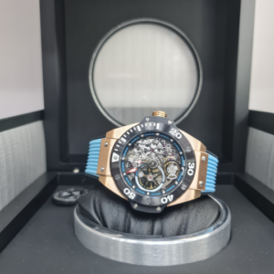 Relógio Skeleton Automático Vidro Safira - SKU HUB140154 - imagem 1