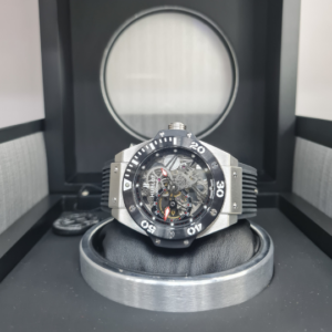 Relógio Skeleton Automático Vidro Safira - SKU HUB141359 - imagem 1